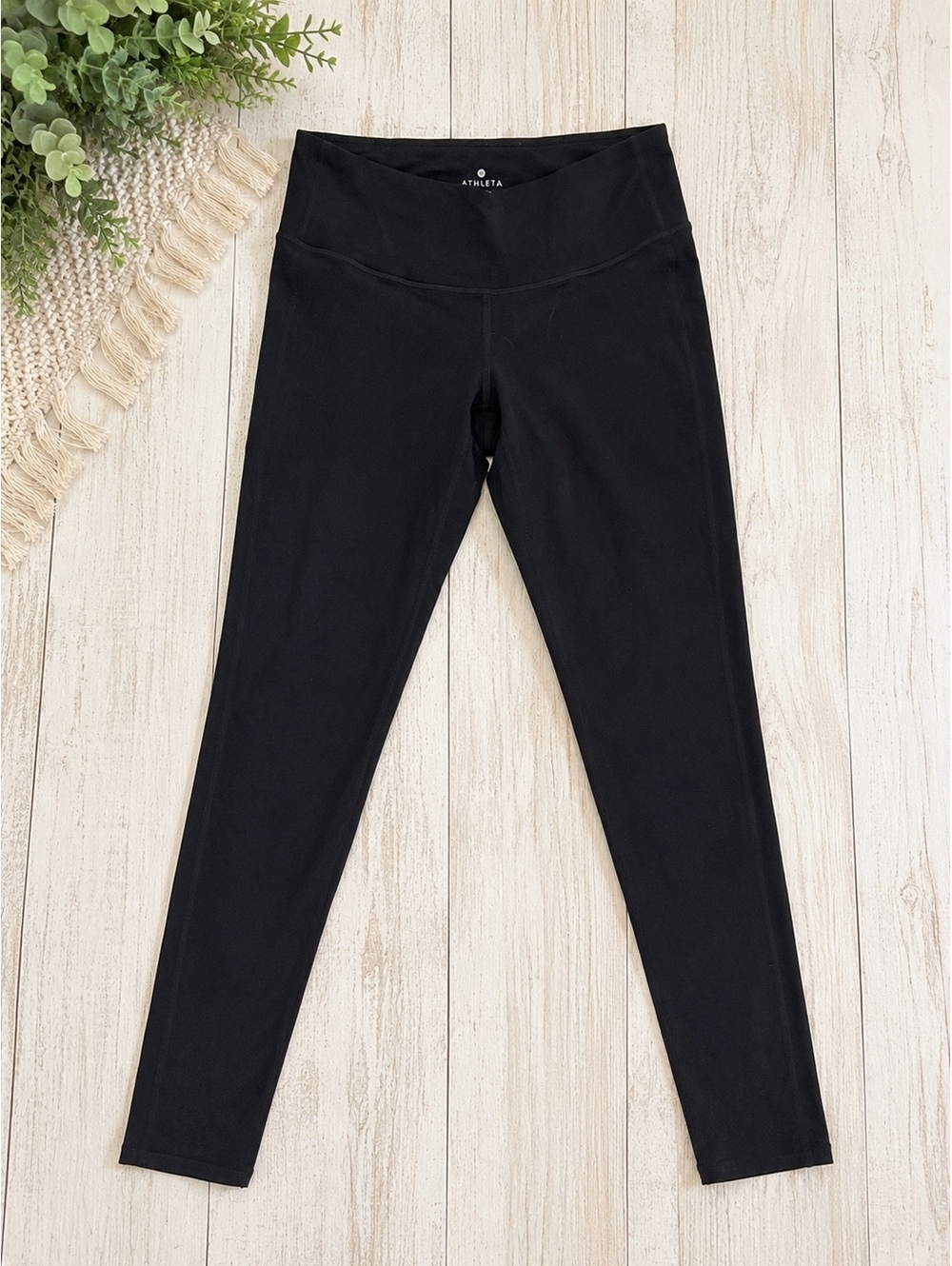 Athleta Elation High Rise Leggings Women’s Small Black Yoga Workout Pants
